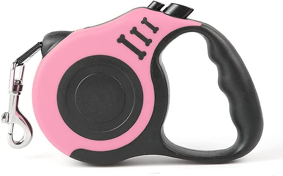 Retractable Dog Leash, Durable Nylon Long Dog Leash with Non-Slip Handle, 360 No Tangles, One Button Lock & Release, Leashes for Small Medium/Large Do