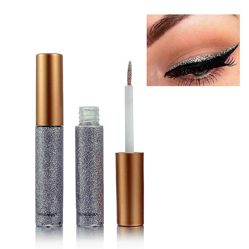 Stage Performance Shimmer Sequins Shiny Liquid Eyeliner Suit 10 Pieces