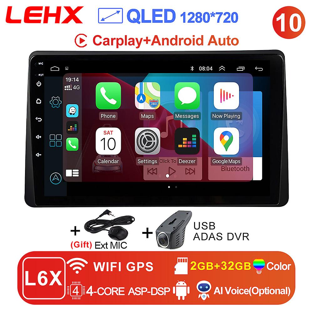 L6pro 8core 5g Car Radido Multimedia For Duster Hm 2 2020 2021 Arkana 2019-2021 2 Din Android Autoraido Carplay Gsp