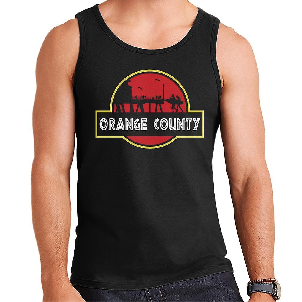 Orange County Jurassic Park logotyp mäns väst
