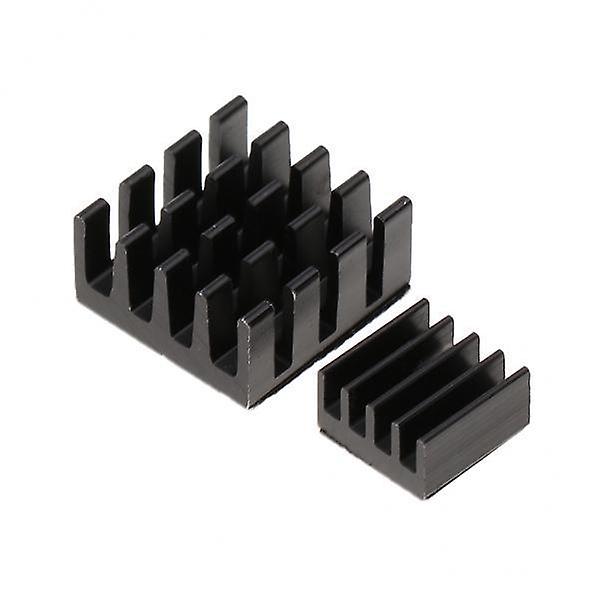 6x2Pcs Aluminum Heatsinks Cooler Circuit Board Cooling Fin For Raspberry Pi