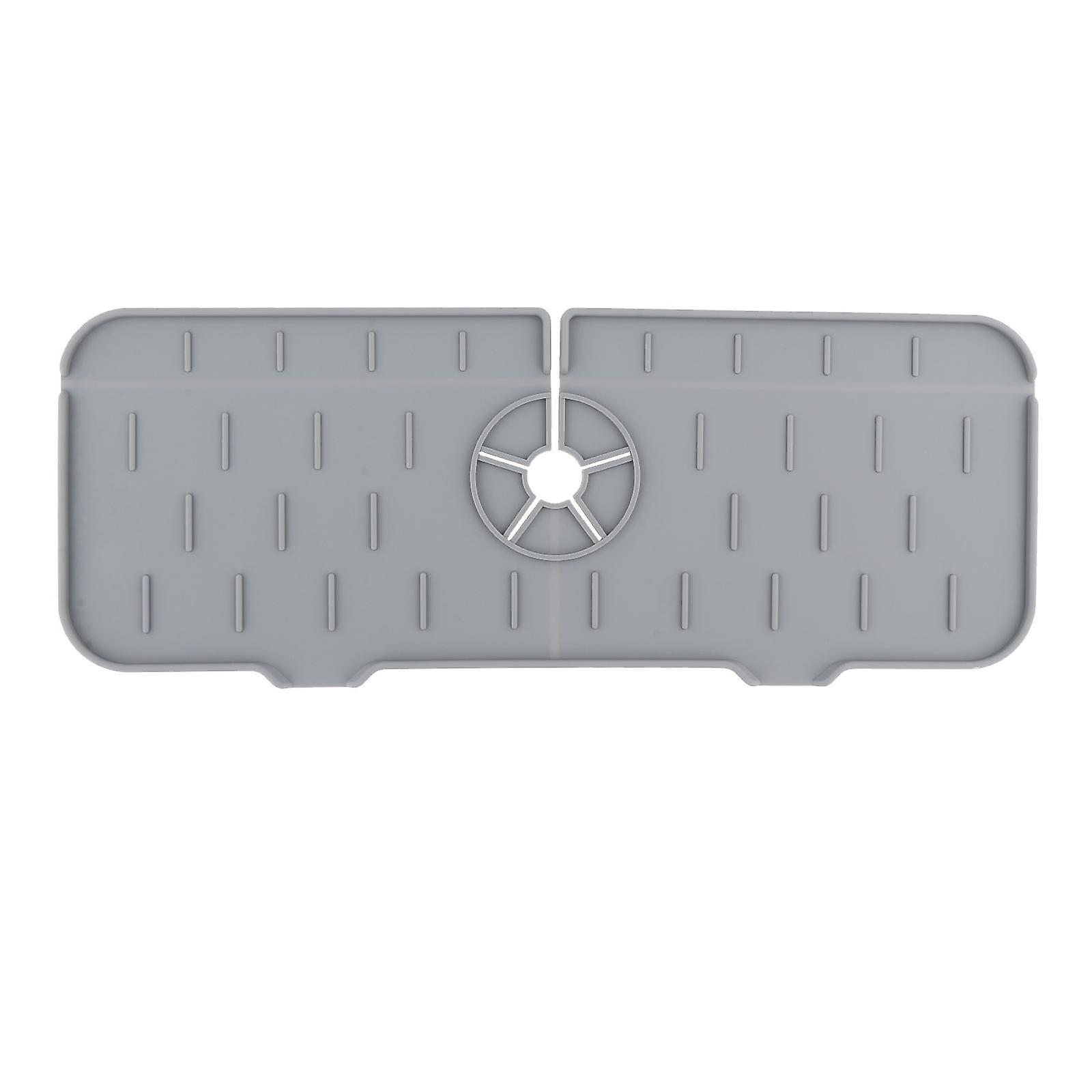 Kitchen Faucet Absorbent Mat Sink Splash Guard Silicone Countertop Protector