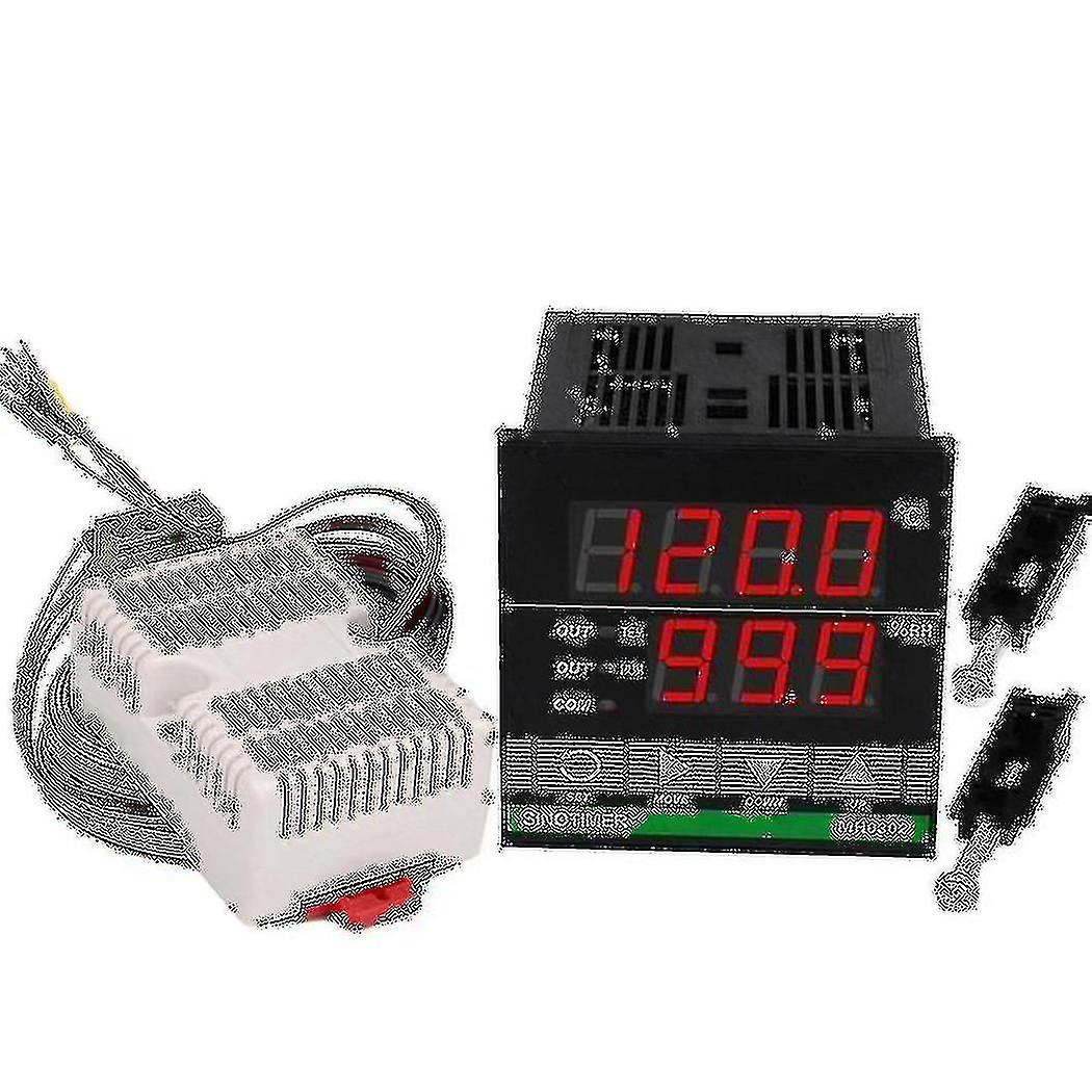 Sinotimer Temperature Humidity Controller, Mh0302 Panel Mounted Digital Temperature And Humidity Co
