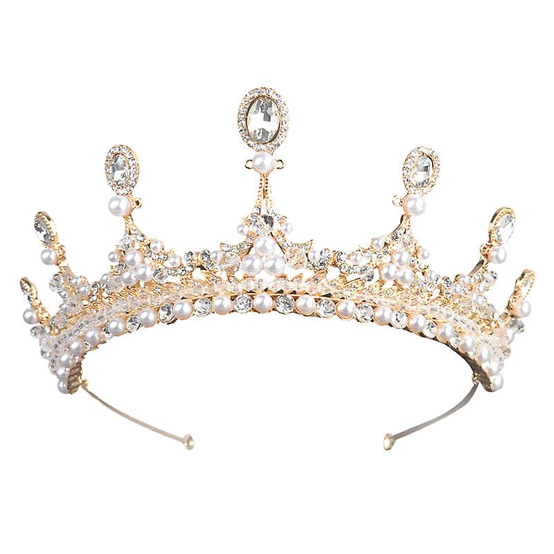 Couronne en cristal perlé