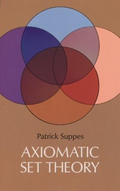 Axiomatic Set Theory by Patrick Suppes Paperback Book