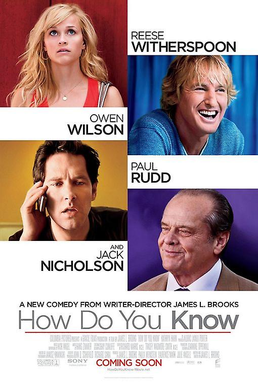 How Do You Know Poster Double Sided Regular (2011) Movie Poster