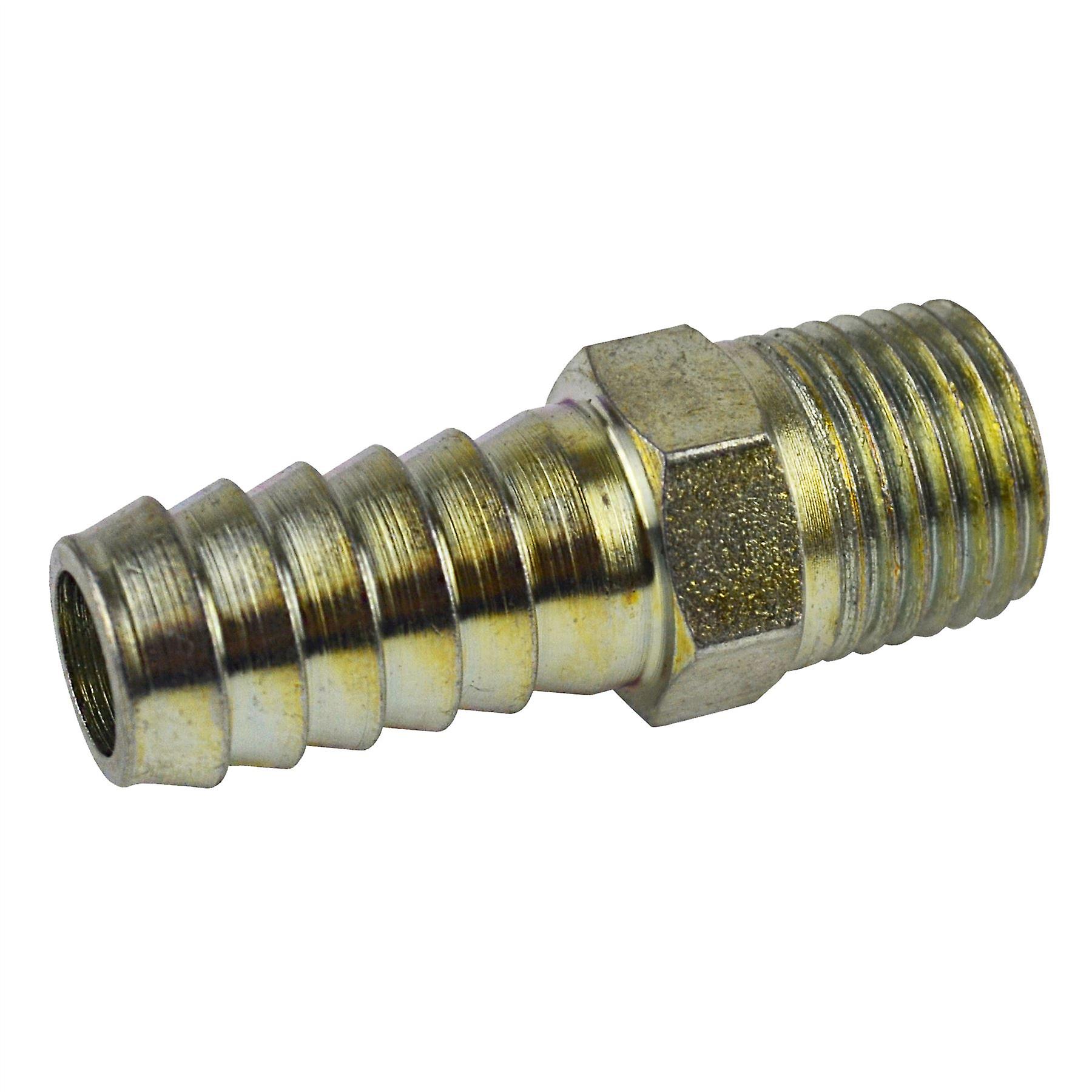 1/4" BSP Thread Hose Tail 1/2" (12mm) Pipe Connector Air Fitting FT039