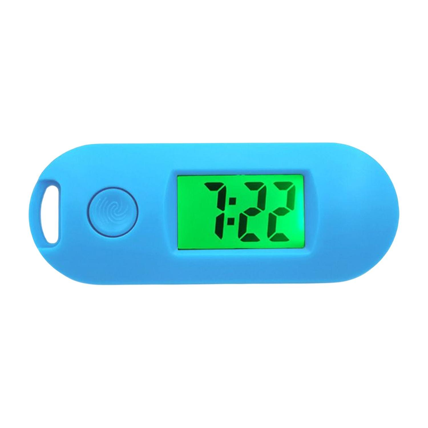 Pocket Watch Multifunctional Mute Student Hanging Mini Electronic Clock Pendant with Backlight