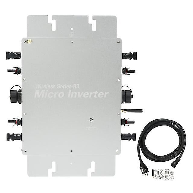 1200/1400/1600/2000/2400/2800W Wifi Grid Tie Micro Inverter Mppt Solar Inverter Αδιάβροχη παρακολούθηση εφαρμογών 120v 230v