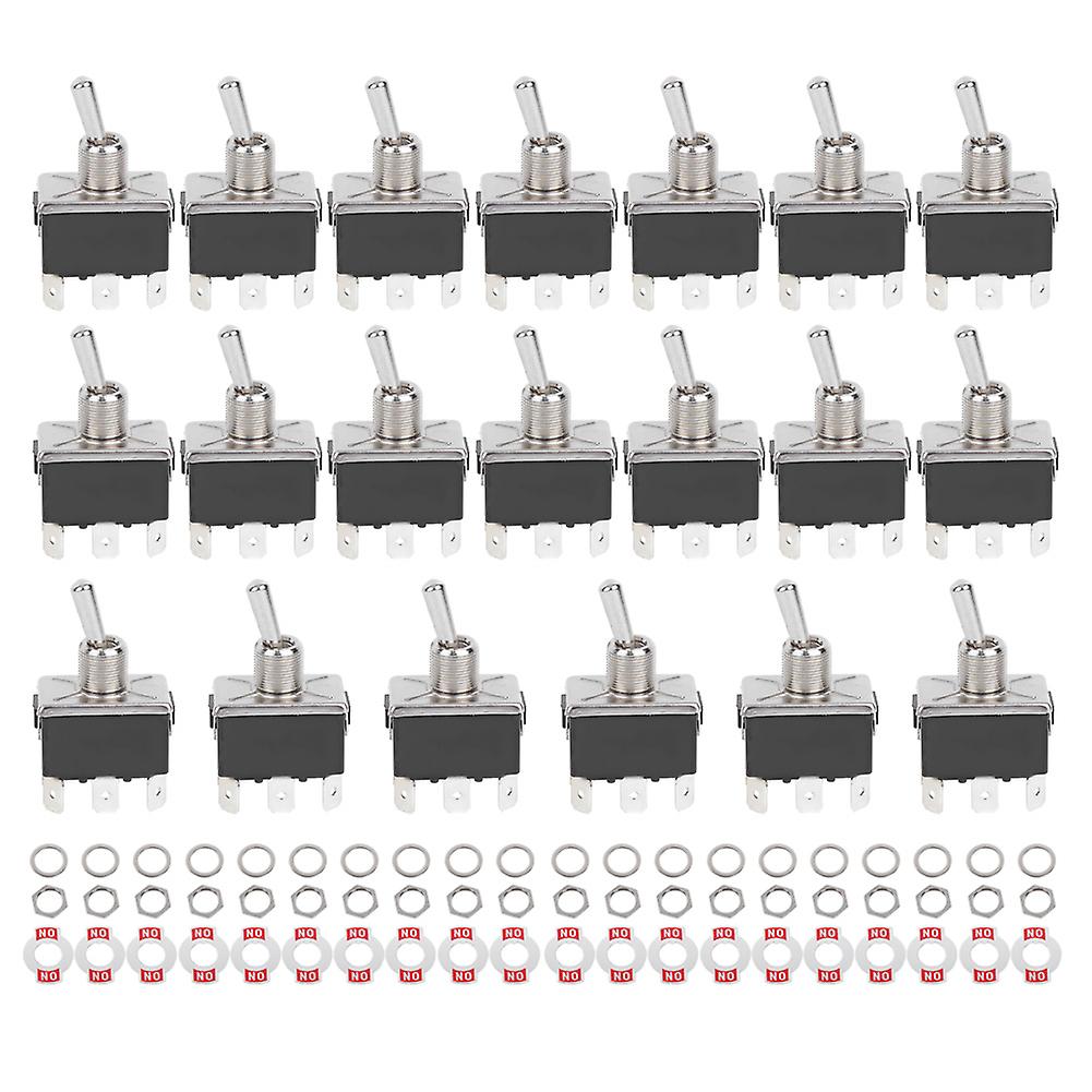 BERM Toggle Switch with LED light, 6 pins