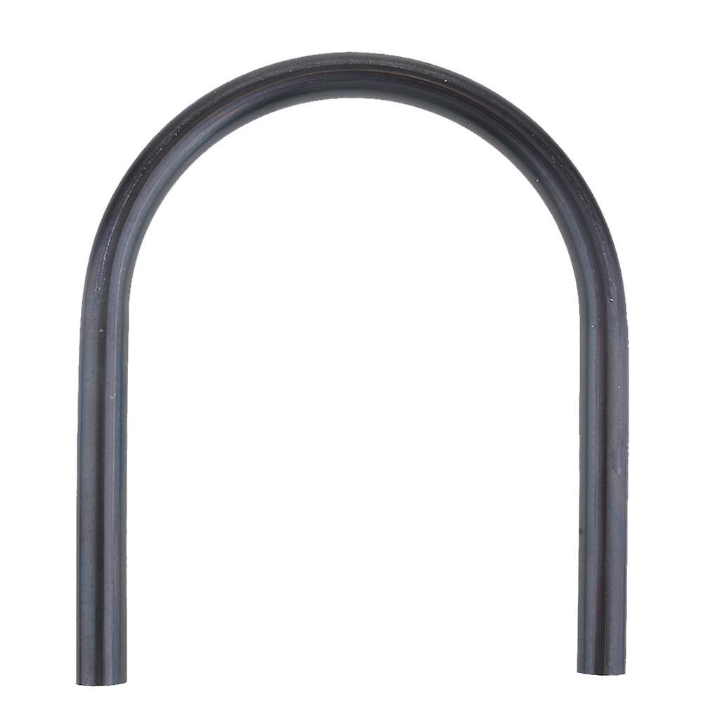 210mm Motorcycle Seat Frame Hoop Loop End Flat for Cafe Racer Bobber