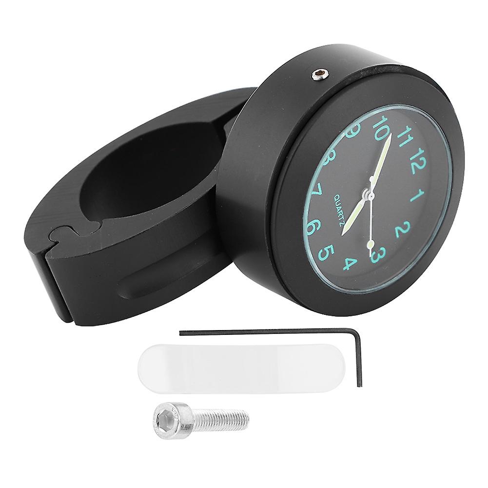 Waterproof Motorcycle Handlebar Clock - Durable Aluminum, Easy Install, Precise Timekeeping
