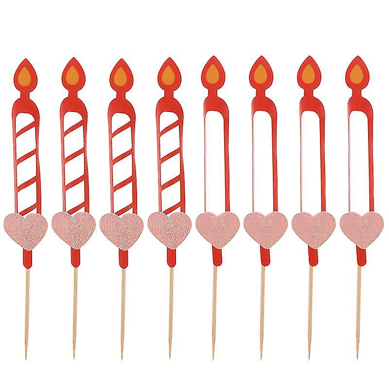 The New 8pcs Cake Picks