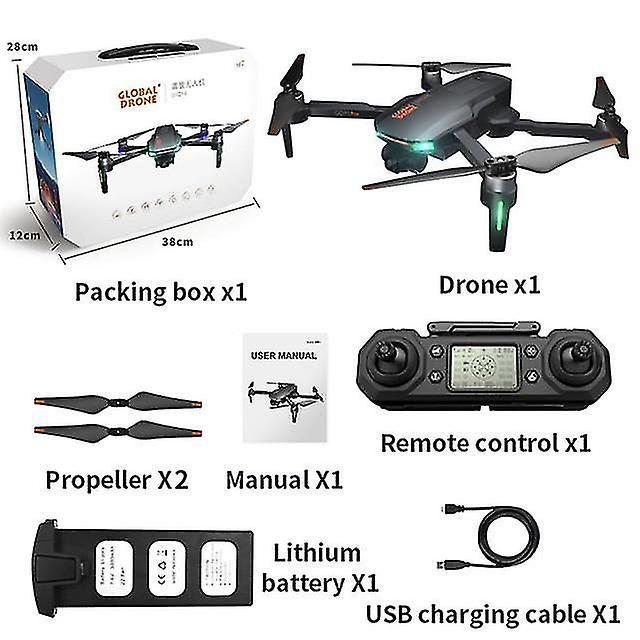 Gd91max Drone With 6k Hd Camera 5g Gps Wifi Professional Quadcopter Three-axis Gimba Brushless Motor Dron Supports Rc Plane #g