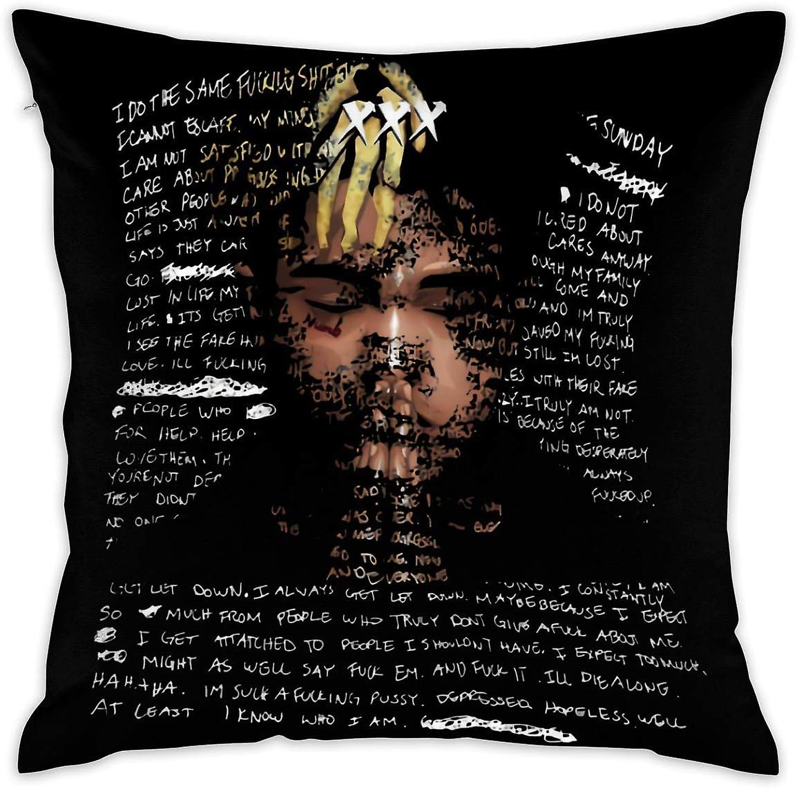 XXX TENTACION装飾クッションカバー枕カバーケース枕カバー45x45cm(18 "x18")