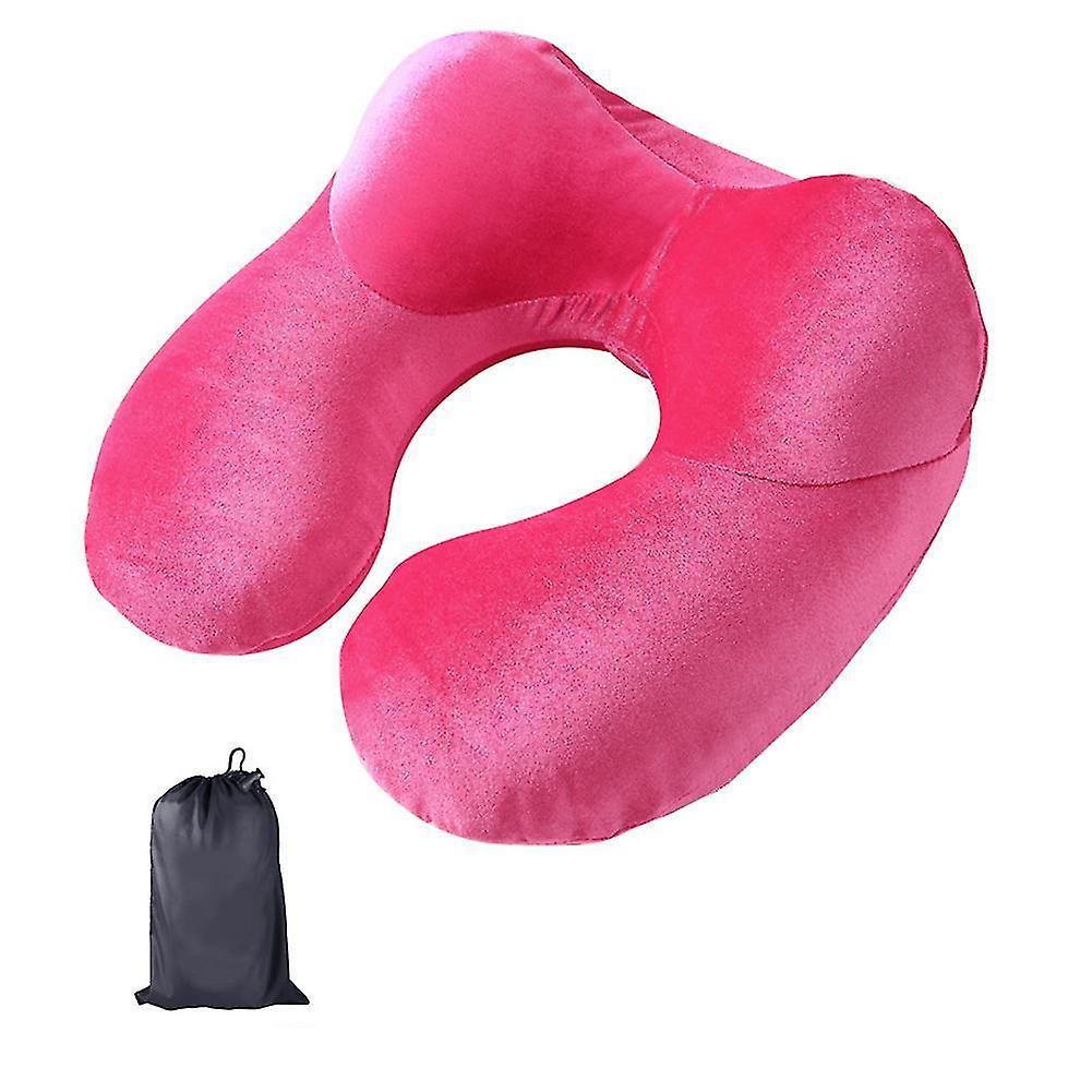 New Inflatable Portable U-Shaped Travel Pillow