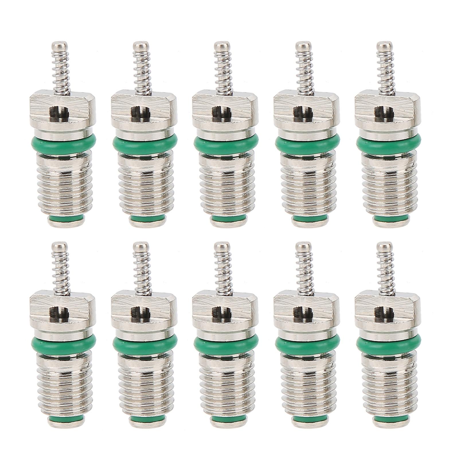 10pcs Car Air Conditioning Valve Needles High Pressure Resistant for R134A Refrigerant