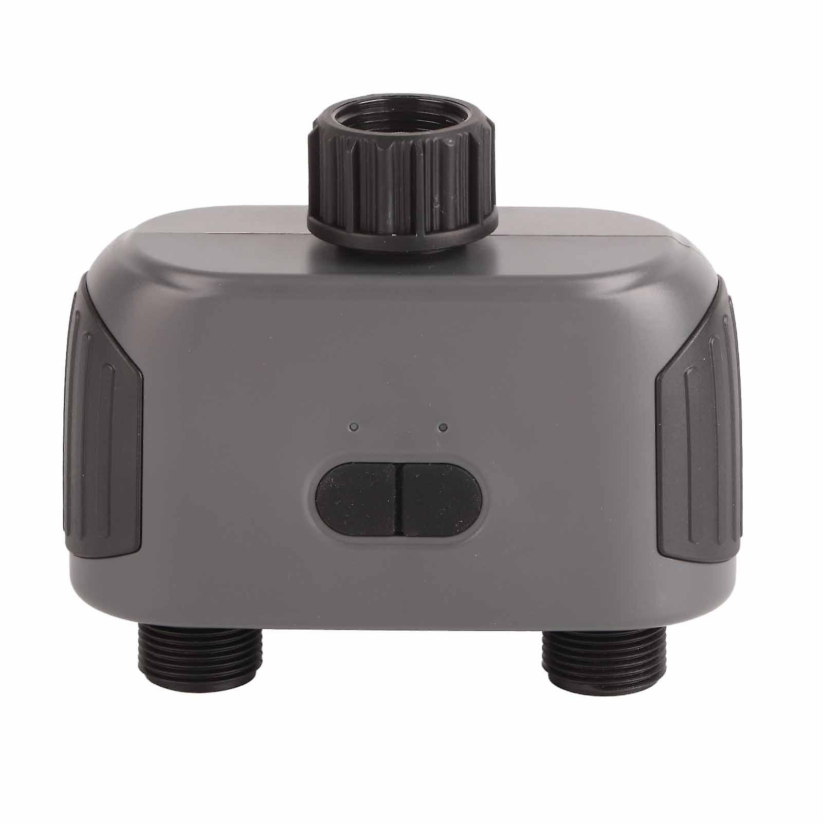 WiFi Sprinkler Timer 2 Zone Automatic Watering G3/4 Thread Smart Water Timer Irrigation Timer for Yard Garden 100‑250V EU Plug