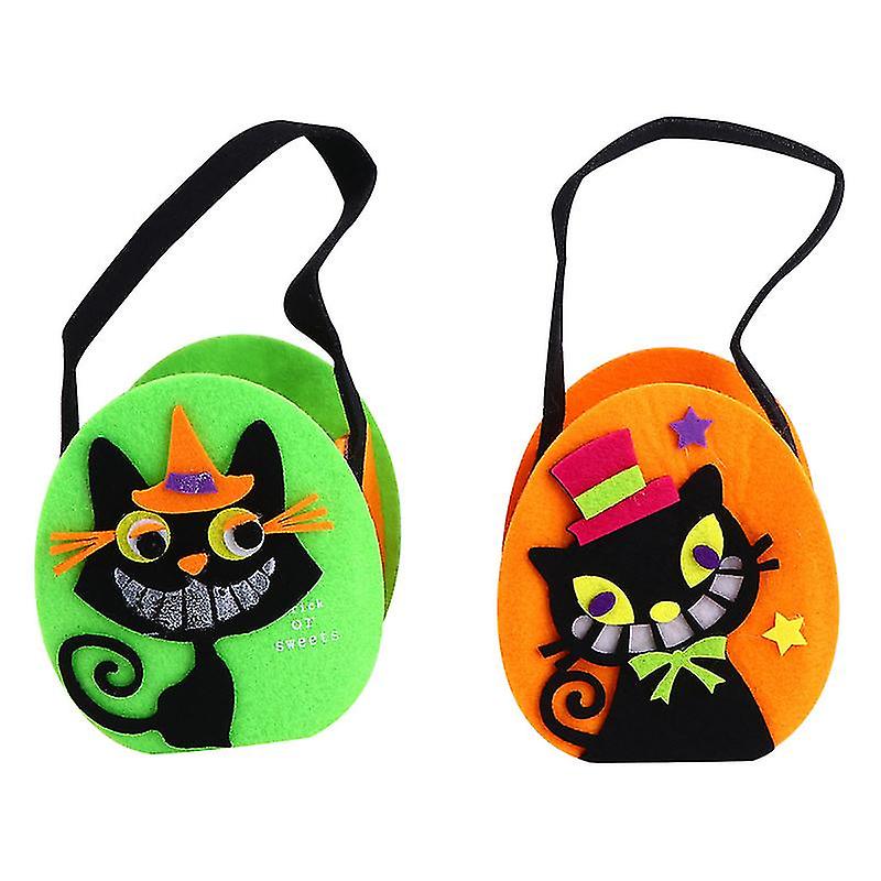 2pcs Halloween Candy Bags For Halloween Decor