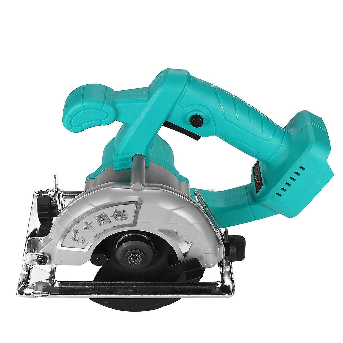 5 In 125mm Multifunctional Cordless Electric Circular Saw 0- 45 Adjustable Woodworking Machine Wood Cutters For 18v Battery