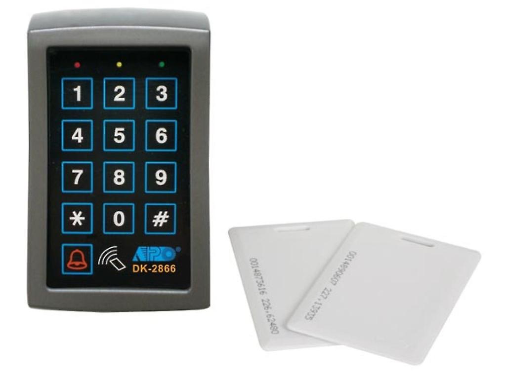 Tastiera EtiamPro, digitale, con lettore di schede, design resistente alle intemperie, per