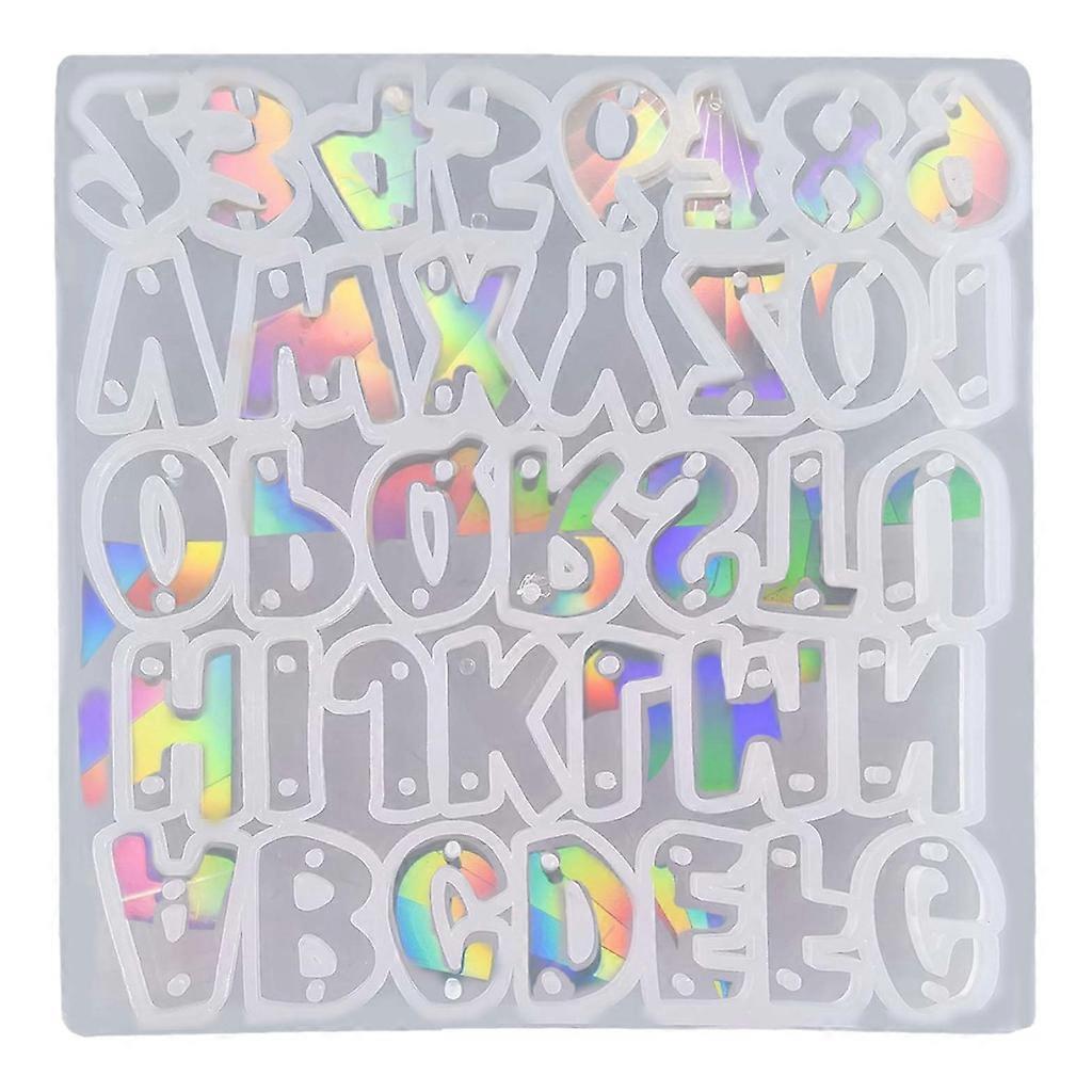 Light and Shadow Earrings Epoxy Resin Decorative Mold Perforable Pendant Mold