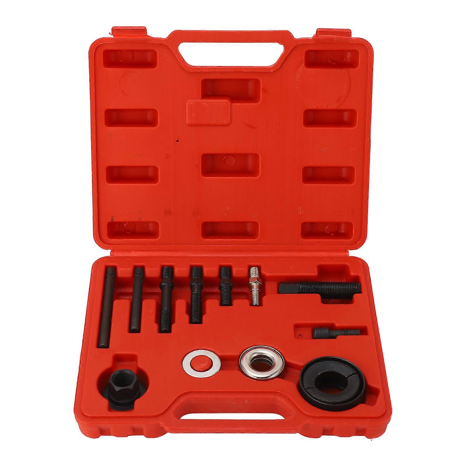 Power Steering Pump Pulley Puller Metal Remover Installation Disassembler Tool for Most Vehicles E2U211