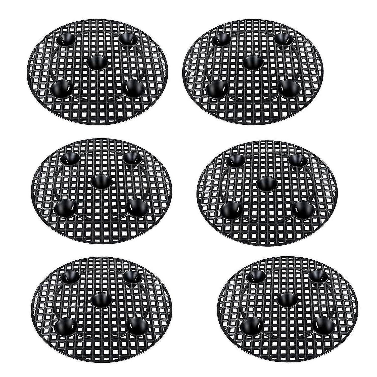 12 Inch 6 Pieces Plant Level Potted Plants Mesh Breathable Root Controller Sump