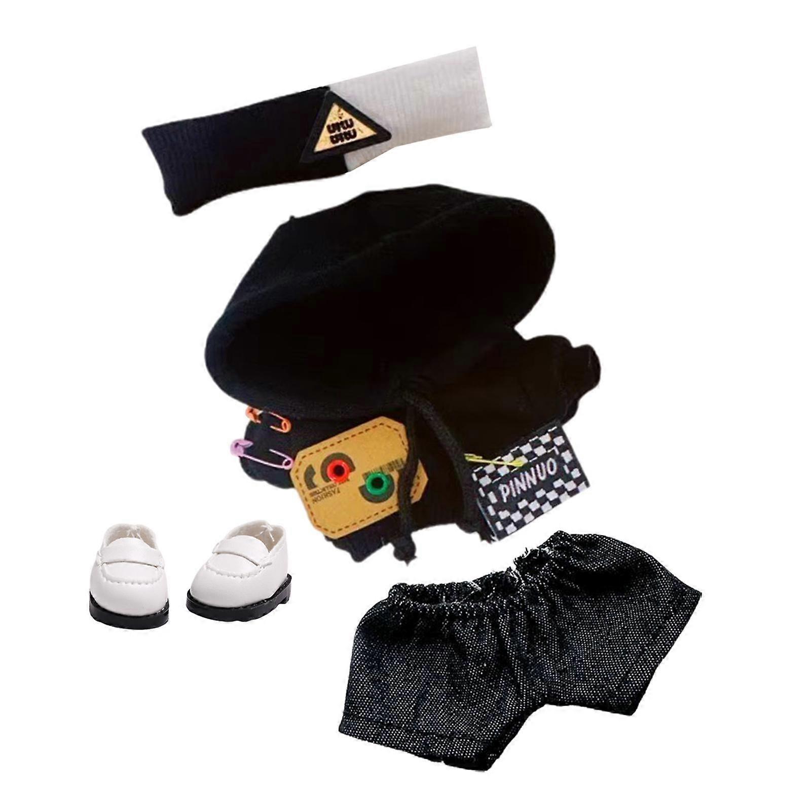 15cm plysch dockkläder mjuka dockkläder kostym för presentgåvor fotorekvisita