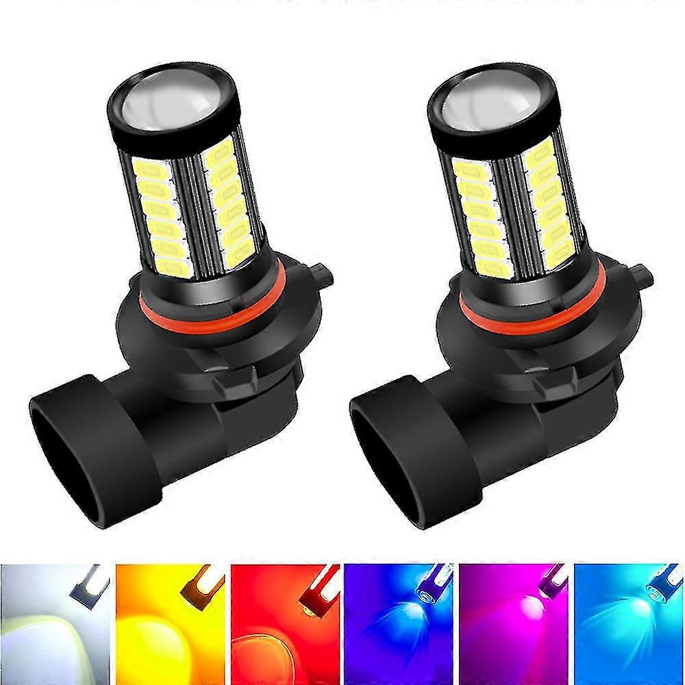 2x Car Fog Lamp H11 Led Lamp H7 9005 Hb3 9006 Hb4 H9 H8 H16 Psx24w Psx26w P13w Ice Fog Bulb Not For Headlights,hww