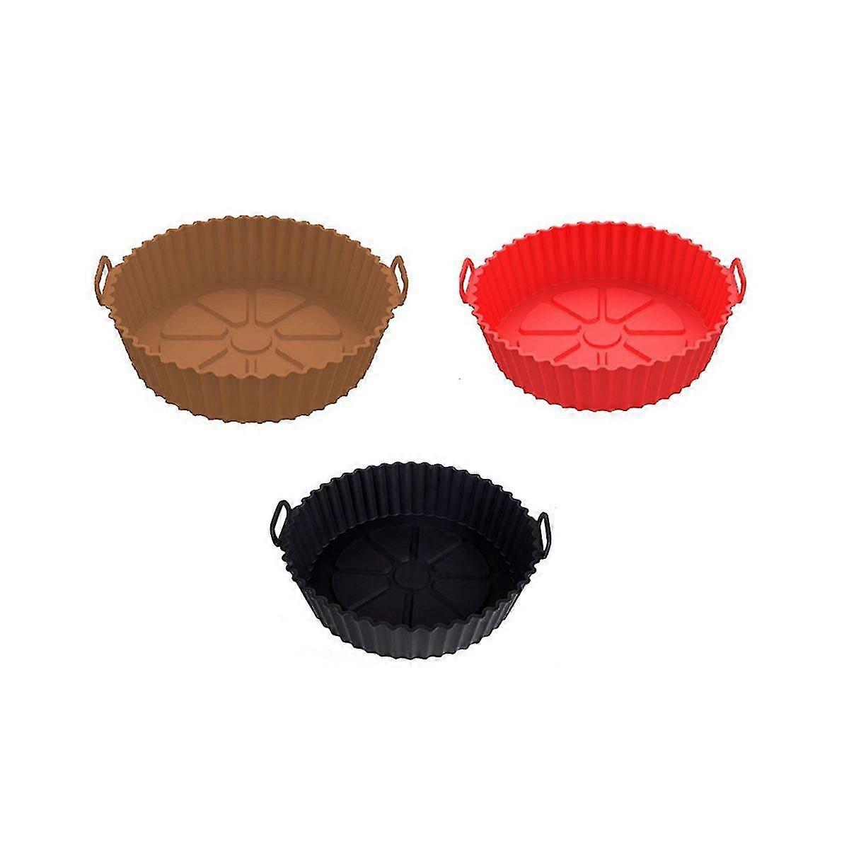 بطانة سيليكون المقلاة الهوائية ، بطانة مقلاة هوائية من السيليكون ، وعاء وعاء سلة سيليكون ، قابل لإعادة الاستخدام Ba