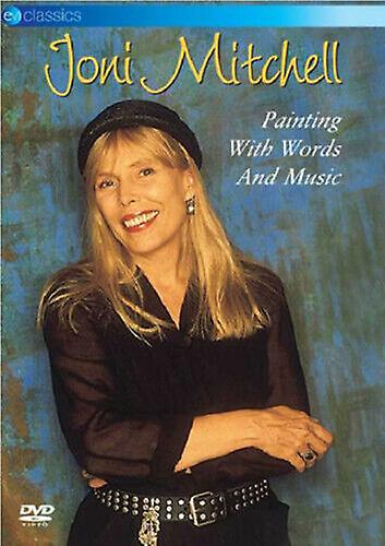 جوني ميتشل اللوحة مع الكلمات والموسيقى دي في دي (2004) جوني ميتشل شهادة E -- المنطقة 2