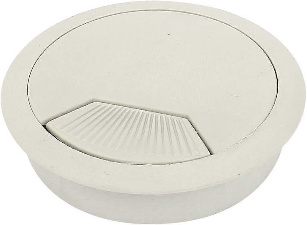 Plastic table Cable entry Cable diameter 70 mm (off-white)