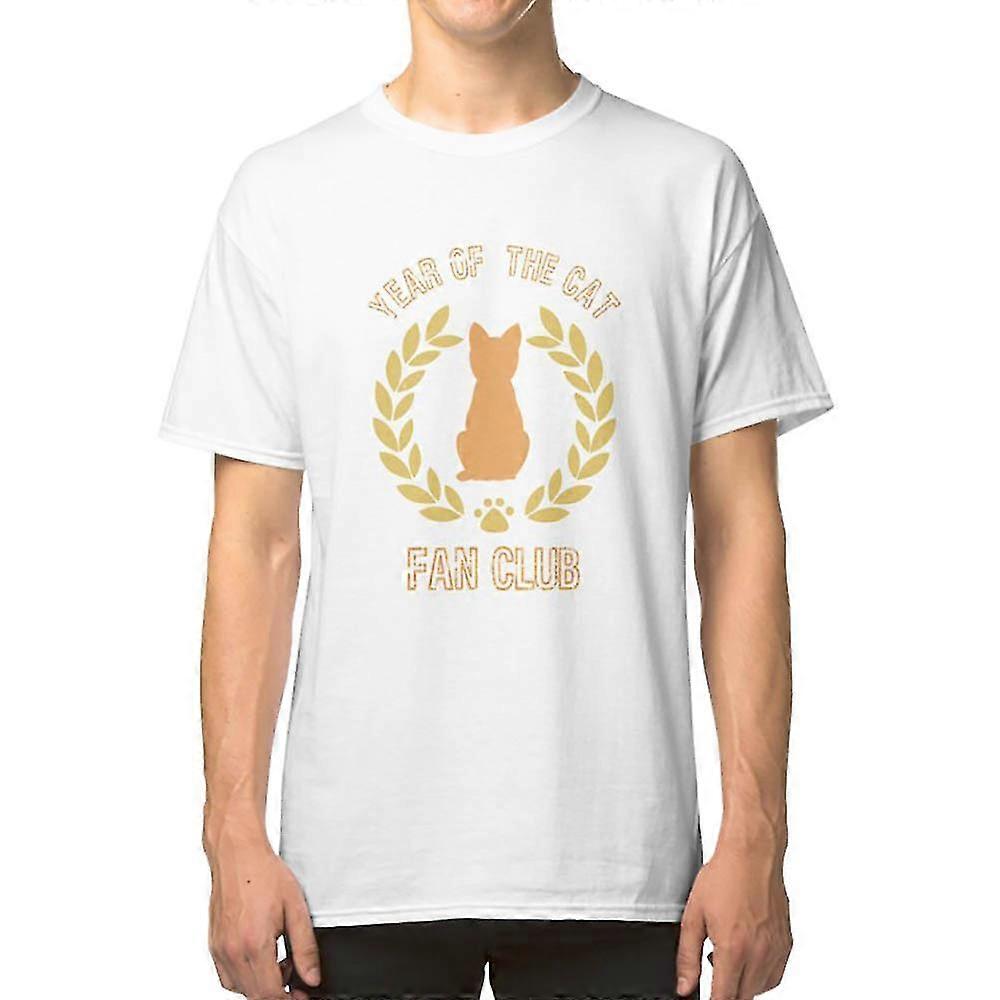 år af kattefanklubbens T-shirt