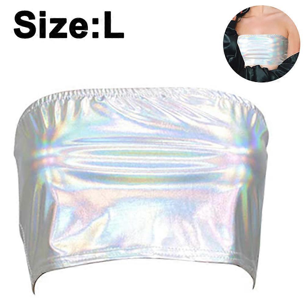 Traje de performance do top stage da feminina