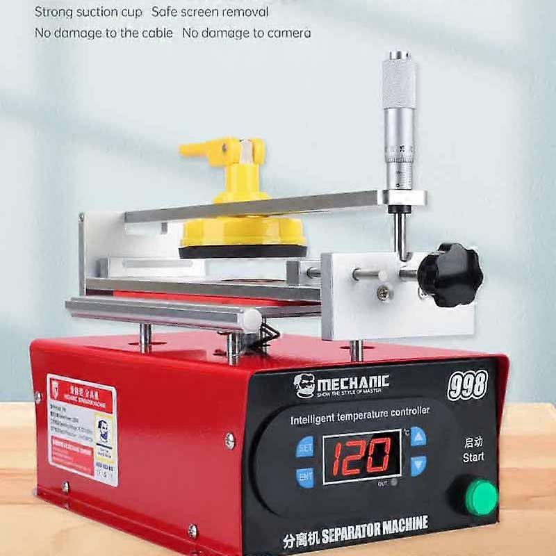 Mechanic 998 Separator Machine Max 7 inches Mobile Phone Disassemble Build-in Pump Vacuum LCD Touch Screen Repair