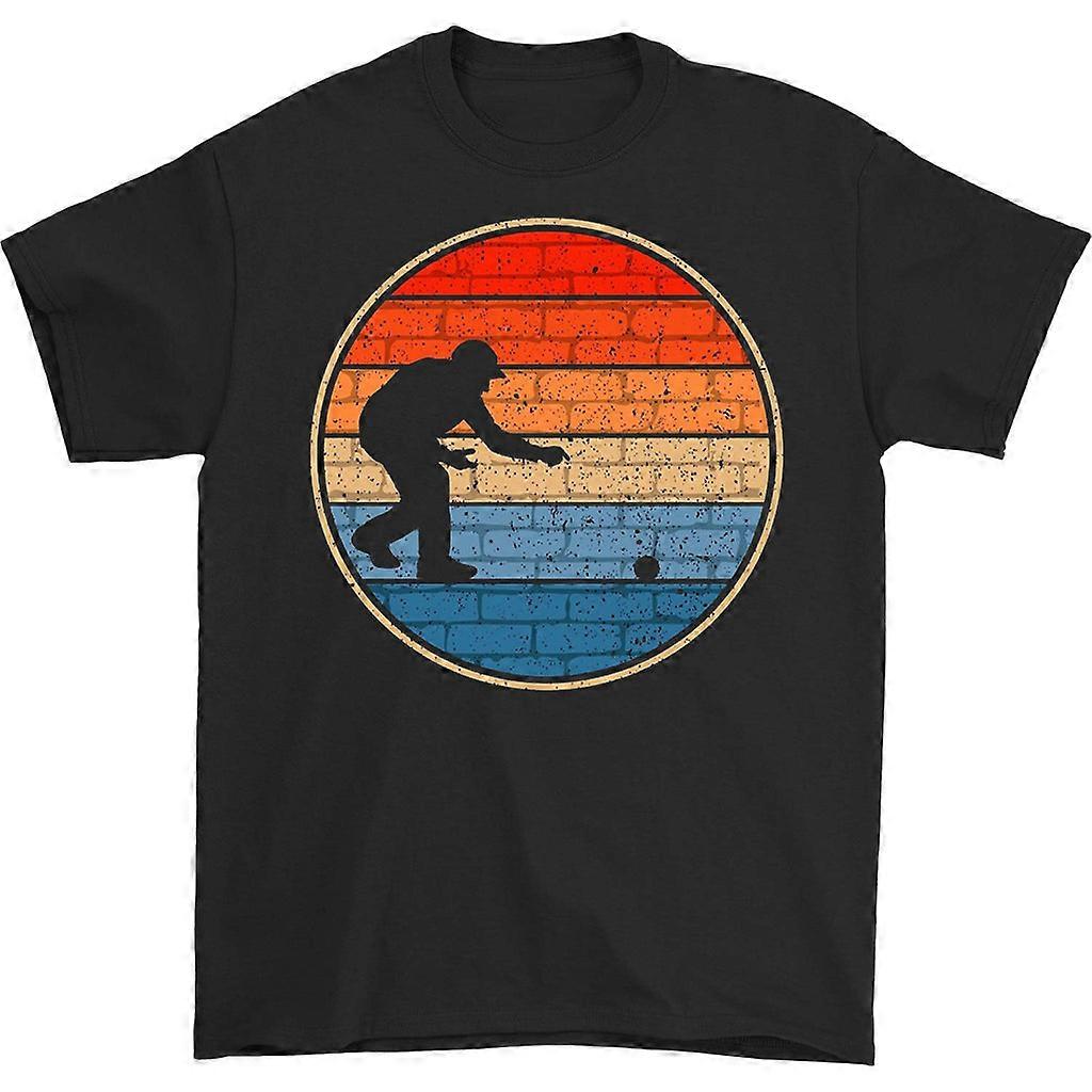 Retro Bocce Ball Player T-shirt
