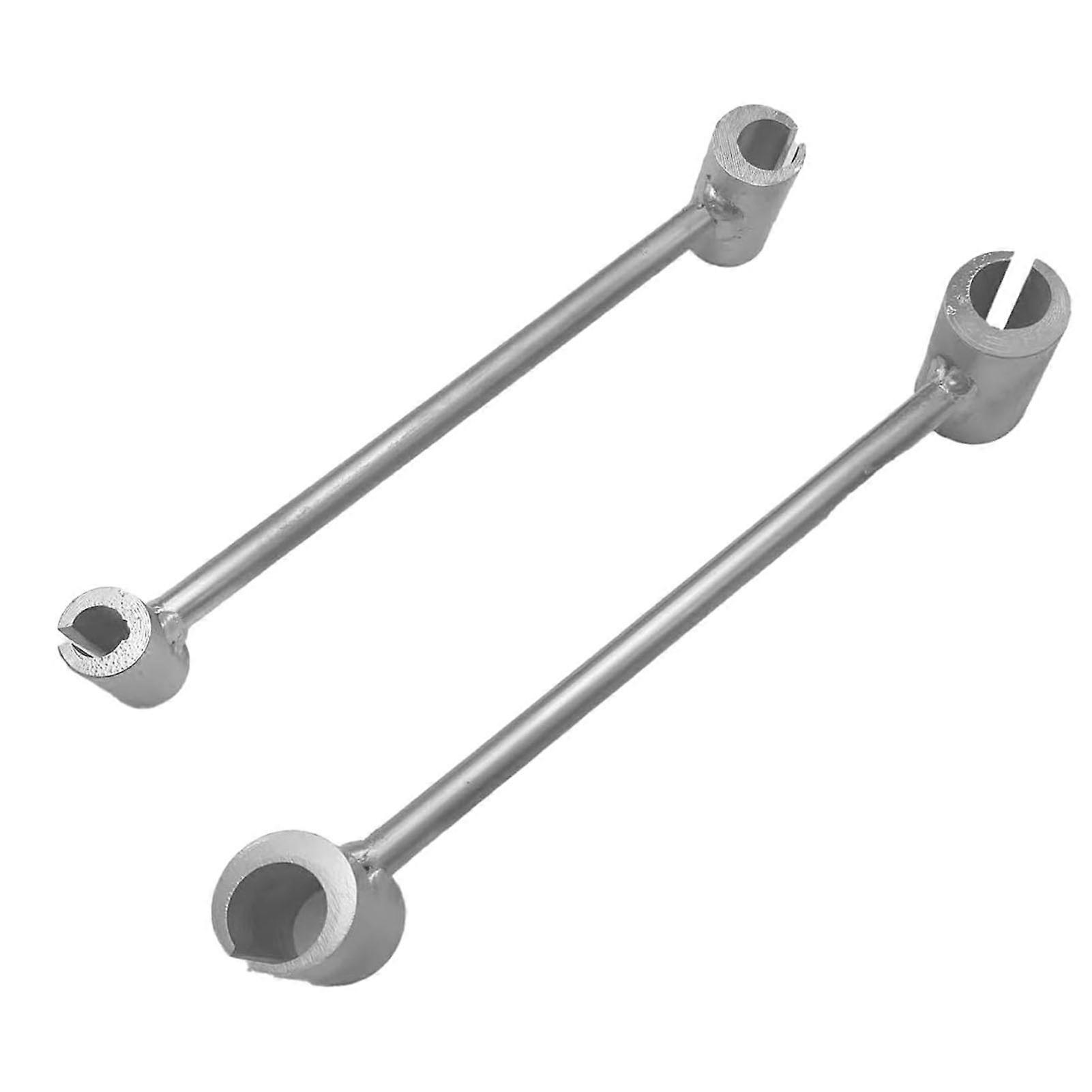 2Pcs Hinge Gap Adjusting Wrench Door Repair Adjustment Spanner Dual Headed Adjustable Hand Tool 1425mm