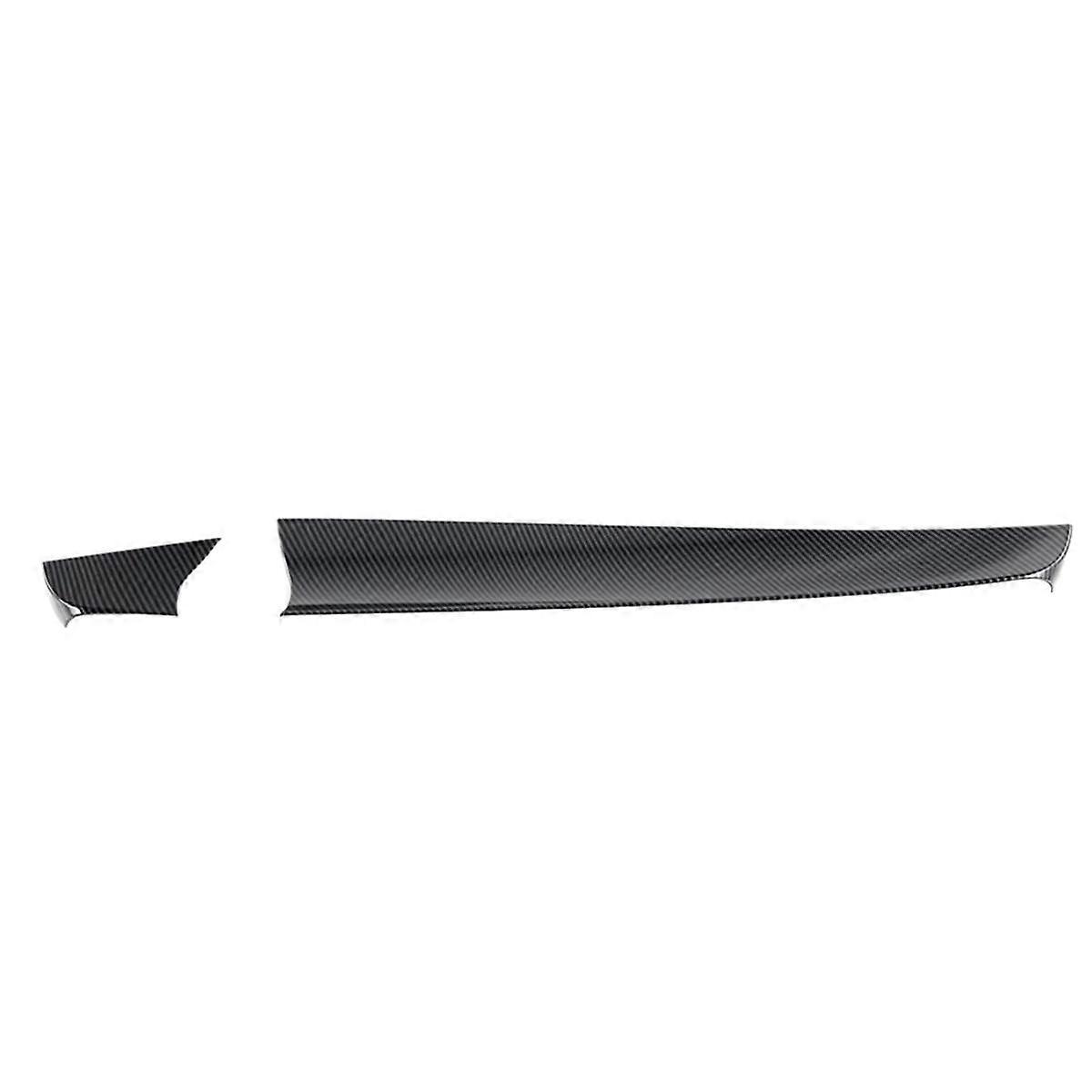 For 2022 2023 Car Control Dashboard Panel Decor Cover Trim Sticker Accessories ABS Carbon Fiber