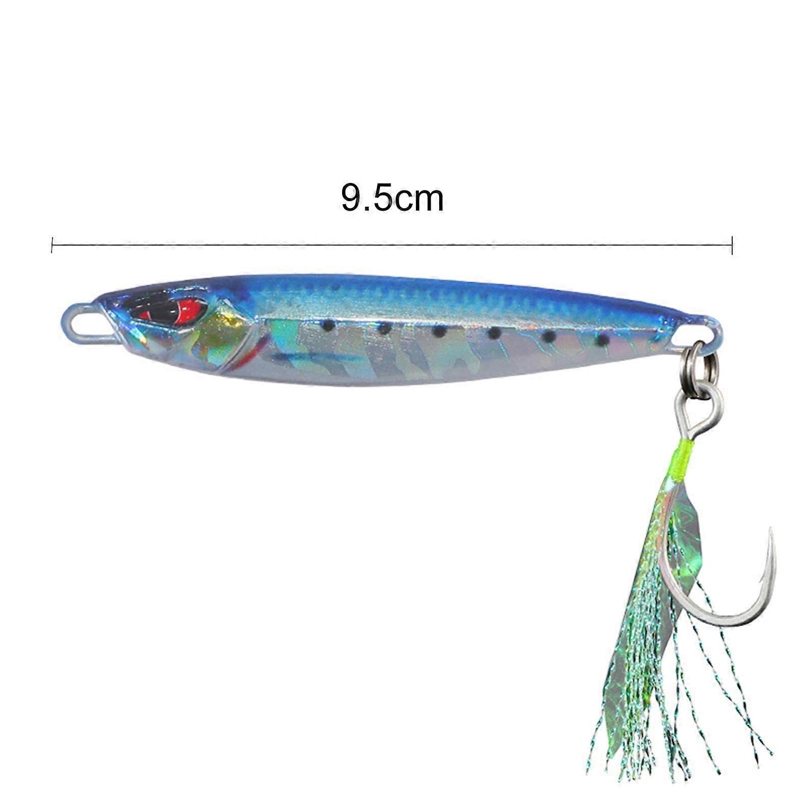 Vormontierte Angellöffelköder 3D Fish Eye Lebensechte Fischköder für Süß- und Salzwasser