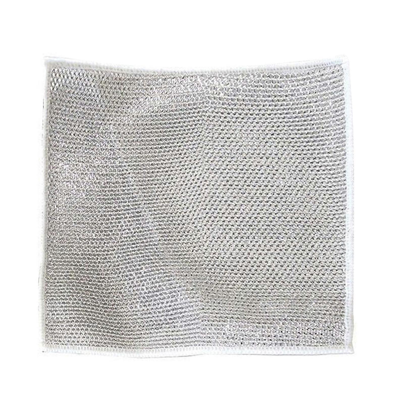 Multifonctionnel Fil Non-rayures Torchon Ménage Pratique Huile Plat Chiffon De Nettoyage pour Pot Plat Poêle
