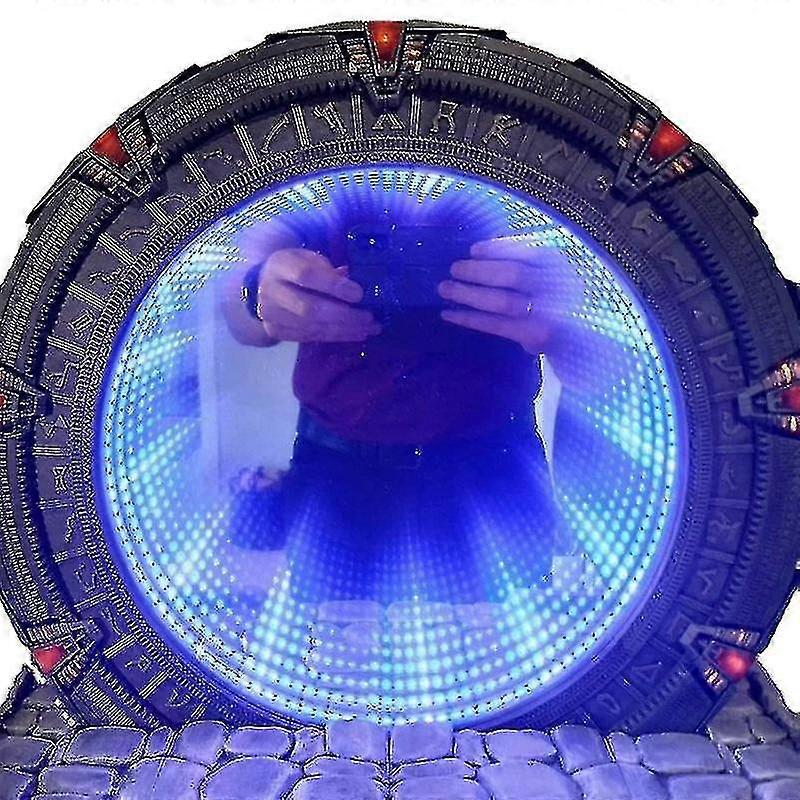Star-gate Light Mirror Cosplay Prop Replica Fantastic Atlantis Universe Collectable Gift Gaming Sculpture Model Toy Prop
