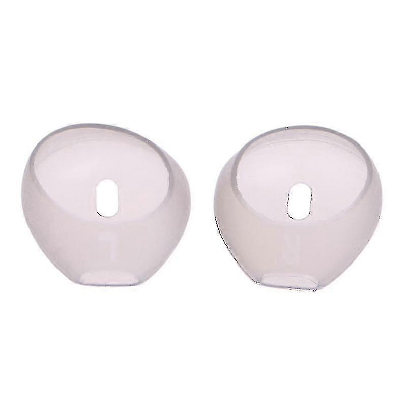 4 Pairs Soft Silicone In-ear Bluetooth-compatible Covers Earbuds Pads