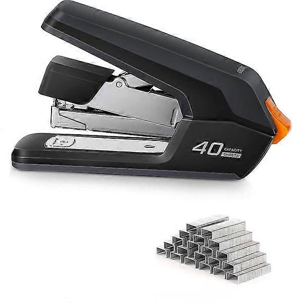 Effortless Desktop Stapler: One-Touch Stapling, 40-50 Sheet Capacity