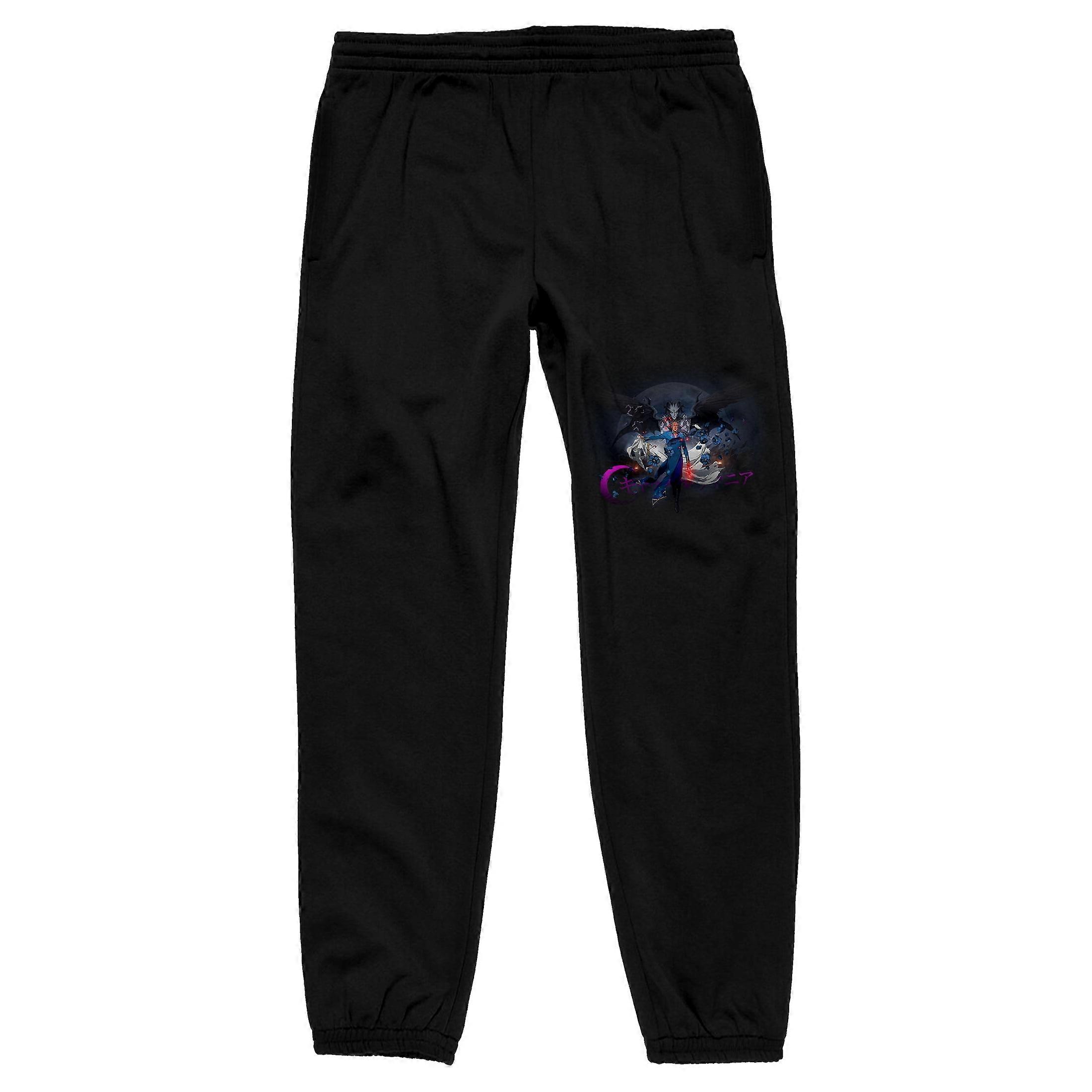 Castlevania Isaac Men&#x27; s Schwarze Jogginghose - Largejcidchi564