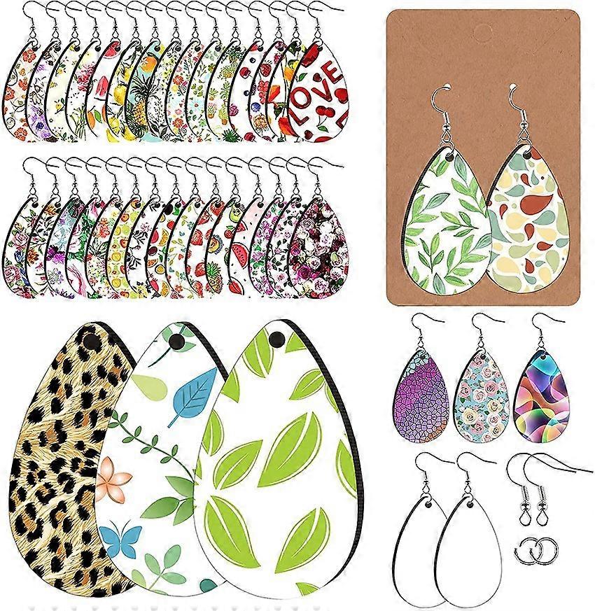 Sublimation Blank Earrings, 250 Pieces