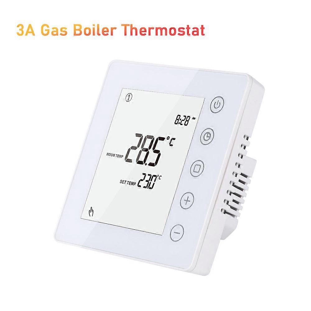 LCD Touchscreen Digital Temperature Controller 16A/3A Electric Heating Thermostat APP Control WiFi Heating Room Thermostat