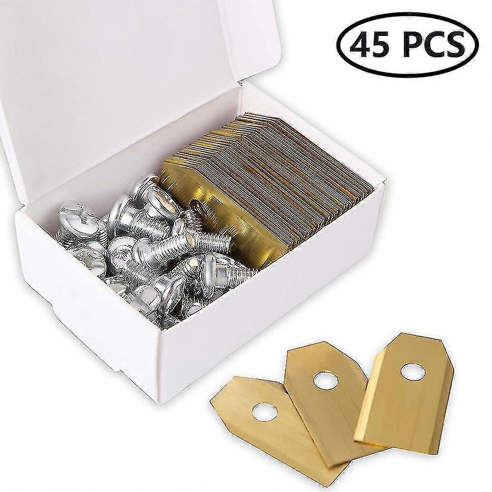 45pcsreplacement Tondeuse Robotisée En Acier Inoxydable