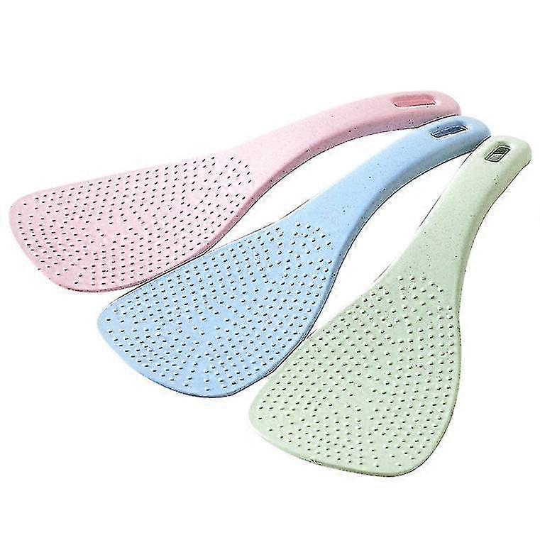 3pcs Rice Paddle Spatula Tableware, Spoon Non-Scratch Rice Cooker Spoon