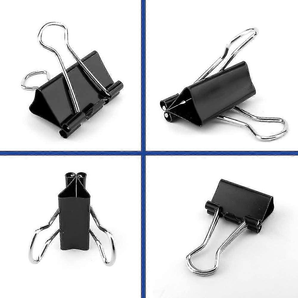 Dww-172 Files 15/19/25/32mm 40/48/24/24 Pieces Each | Multifunctional Folder | Black